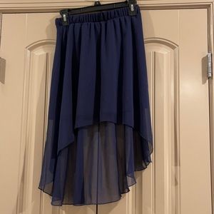 Forever 21 blue skirt